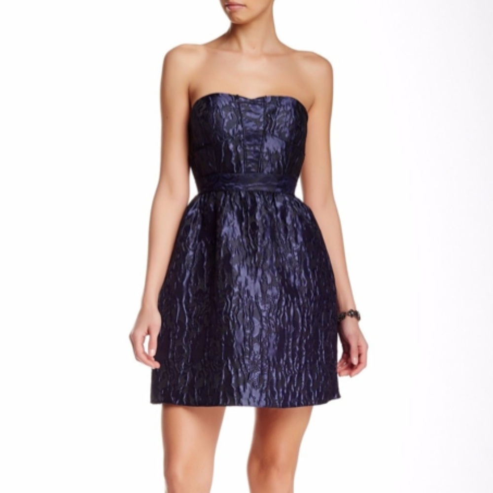 Perfect for New Years Eve - Strapless Bustier dress